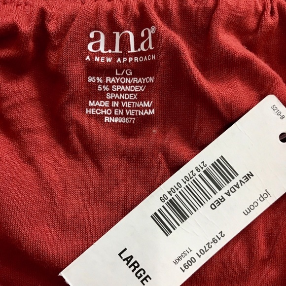 NWT A.N.A. Beaded Halter Maxi Dress - Picture 6 of 6